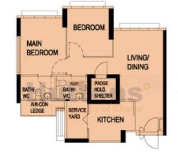 Blk 513A Saraca Breeze @ Yishun (Yishun), HDB 3 Rooms #469213021